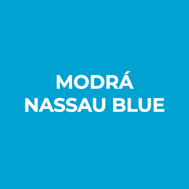 Papírové fotografické plátno 2,7 x 10 m (MODRÉ-NASSAU BLUE) - IKONA